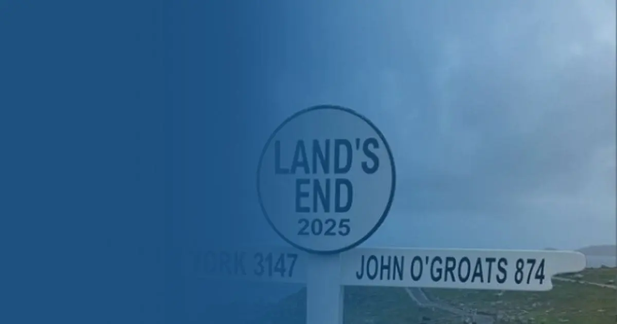 Support for The Hull Boy’s inspirational mental health journey from Land’s End to John O’Groats, fundraising for Mind.