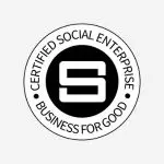 Certified Social Enterprise logo, Business For Good.