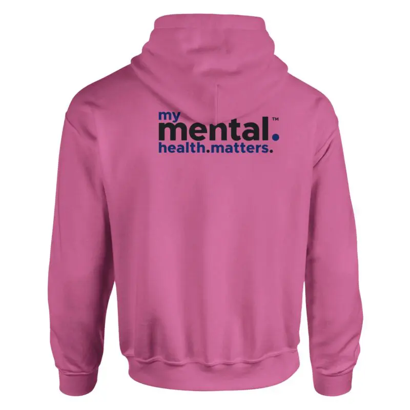 Azalea Hoodie - "My Mental Health Matters - Advocate Hoodie (Neon)" by MMH Statement Apparel