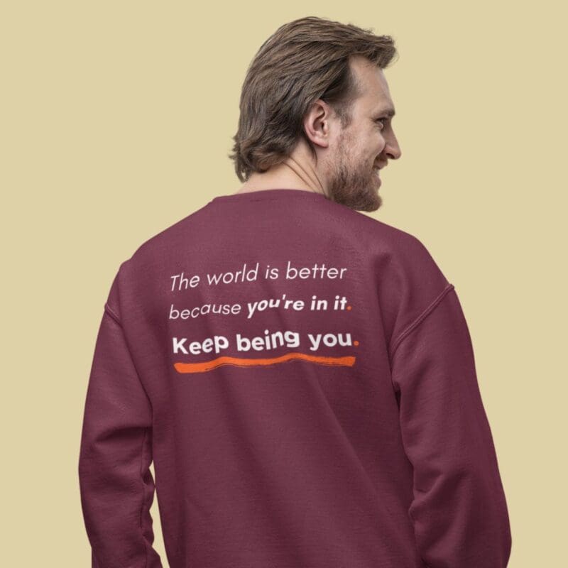 "You Are Enough - Sweatshirt" Sweatshirt by MMH Statement Apparel